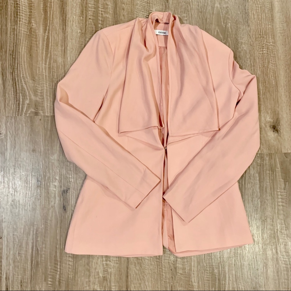JustFab blush blazer